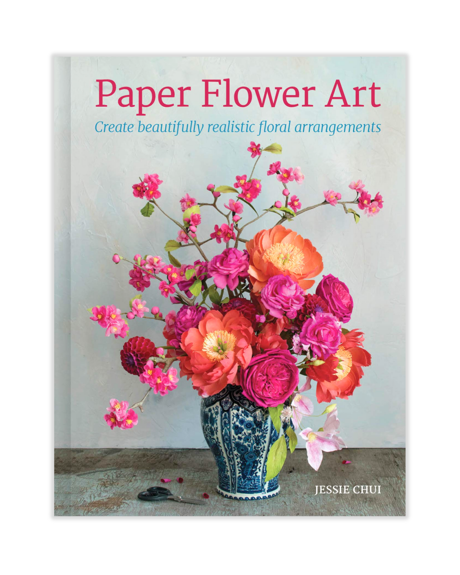 Paper Flower Art (Hardback Book), Signed by Jessie