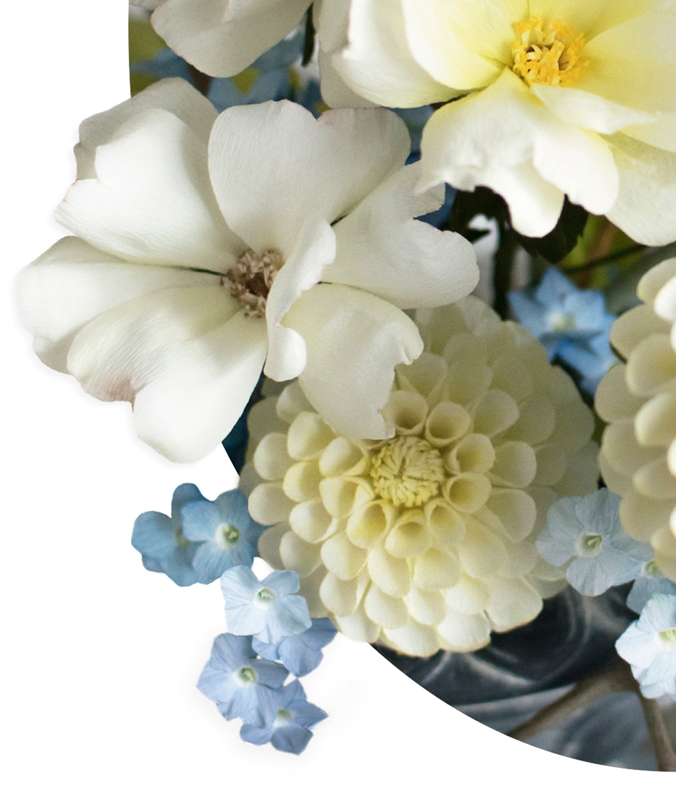 Yellow and Blue Arrangement