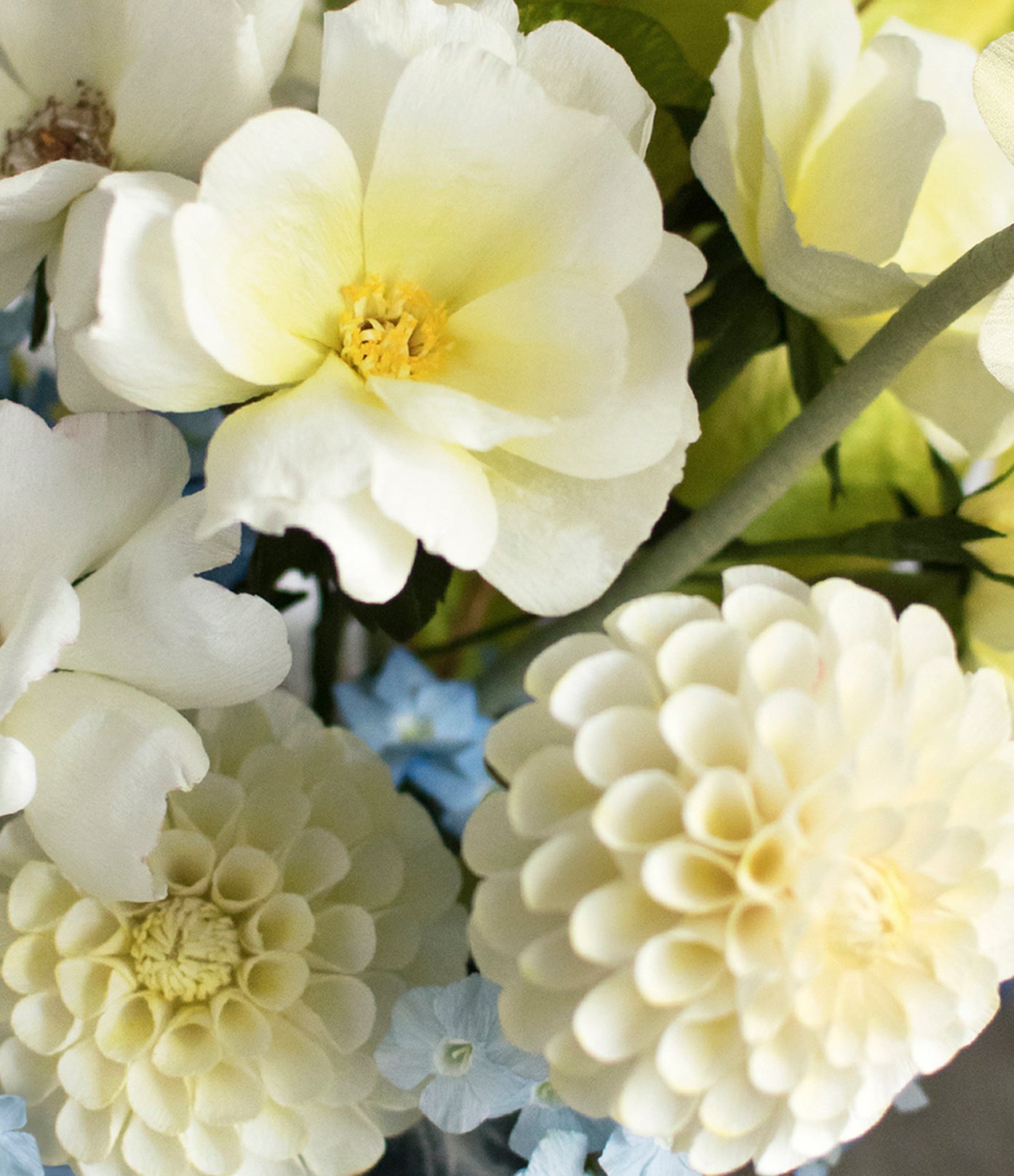 Yellow and Blue Arrangement