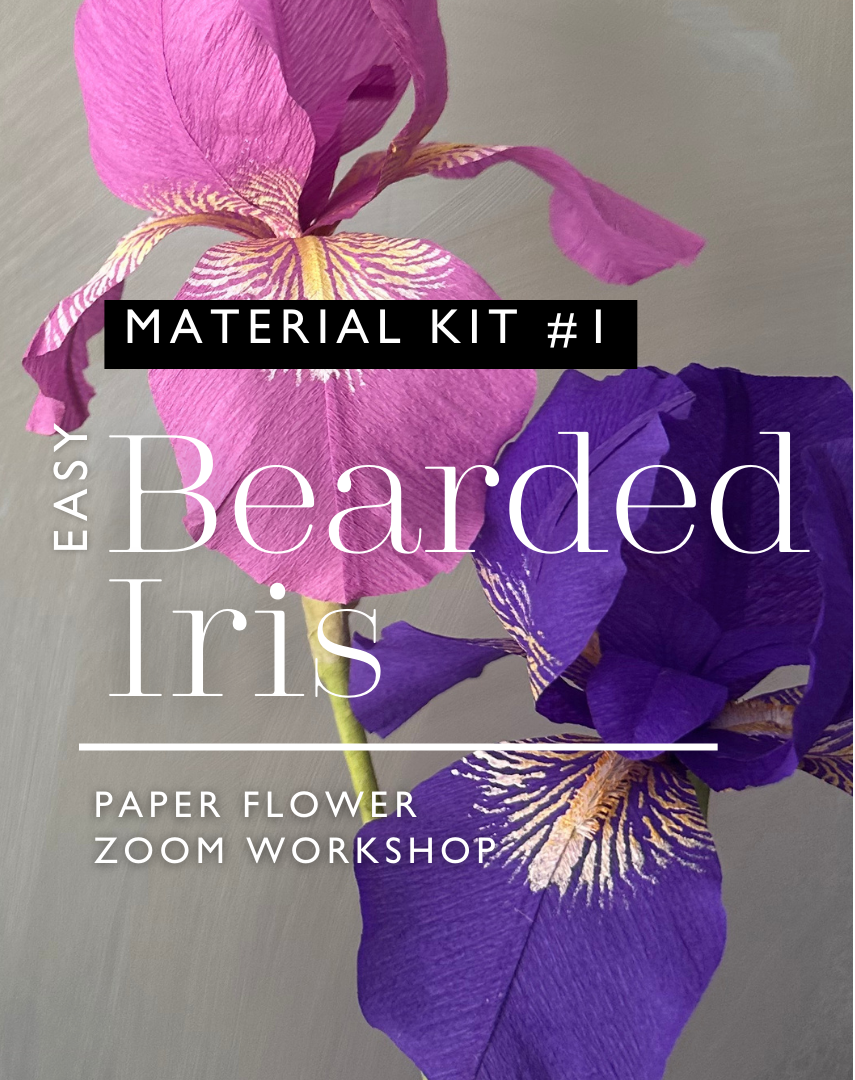 Easy Bearded Iris Zoom Workshop :: Material Kit #1 (Stencils Only)