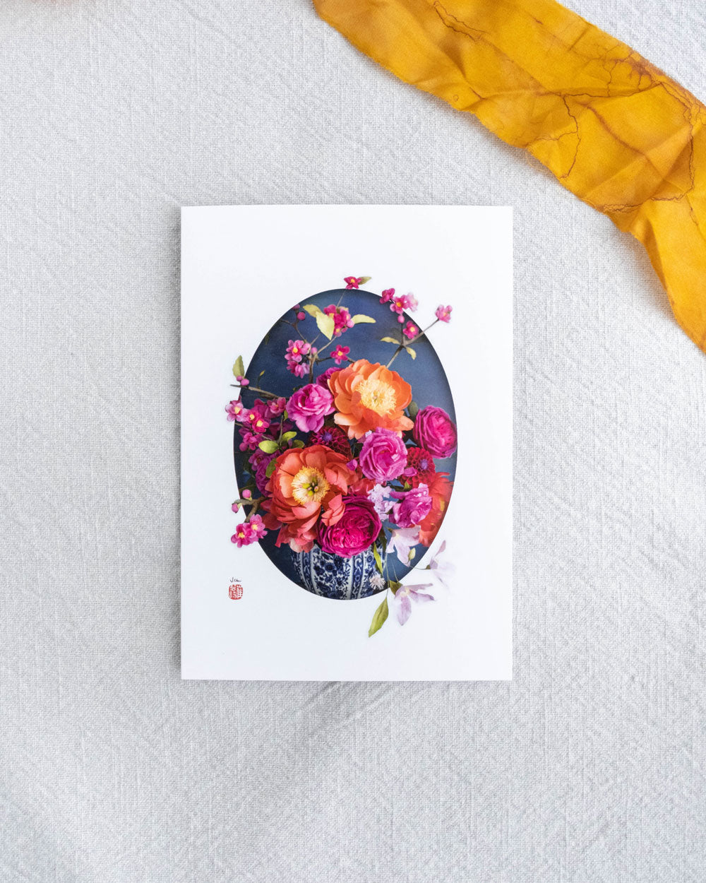 Paper Flower Art Collection - Large Notecards Boxed Set