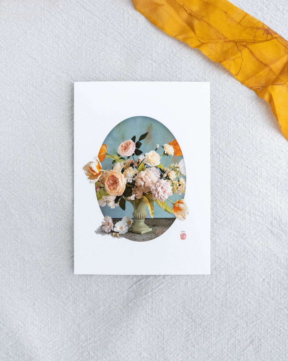 Paper Flower Art Collection - Large Notecards Boxed Set