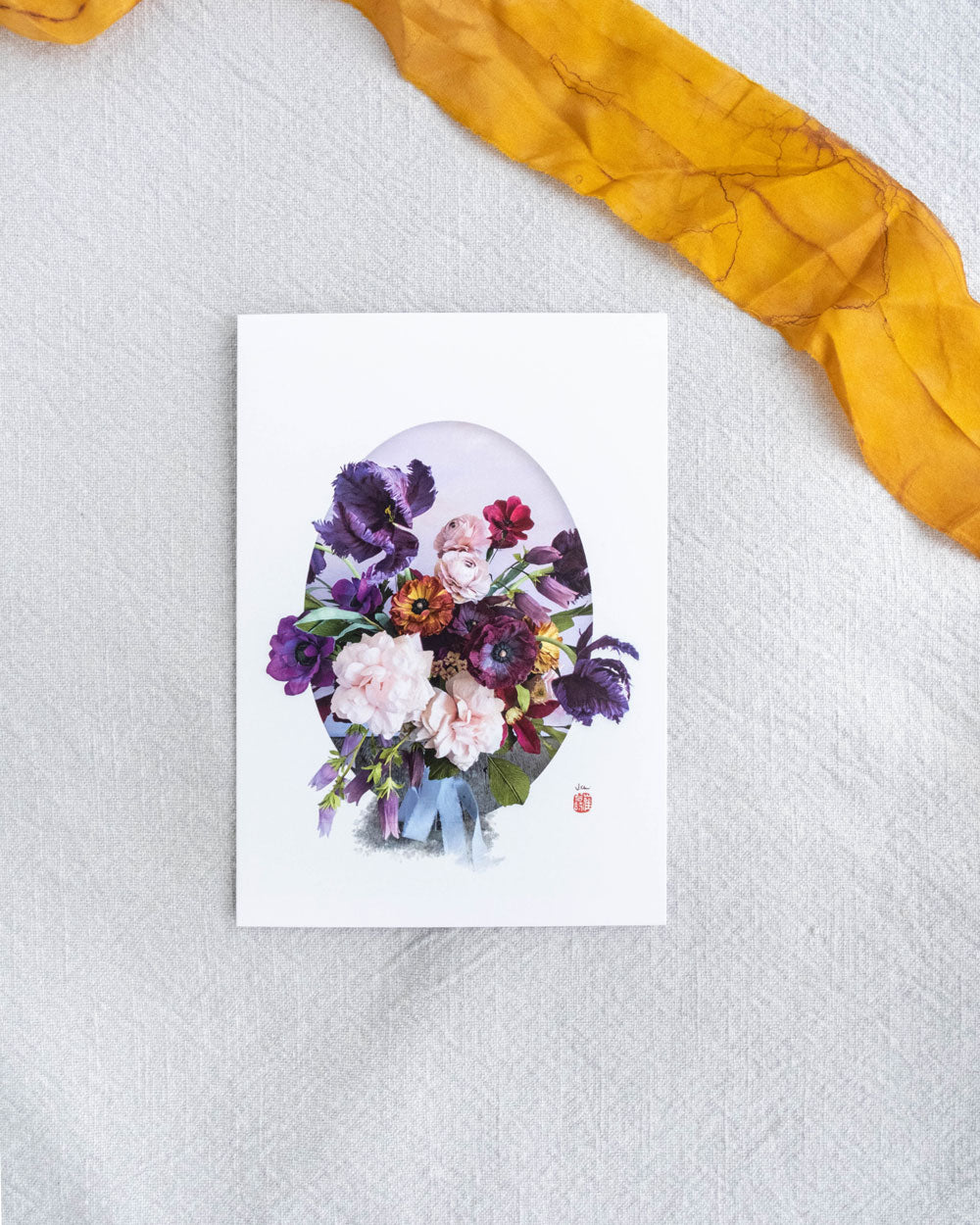 Paper Flower Art Collection - Large Notecards Boxed Set