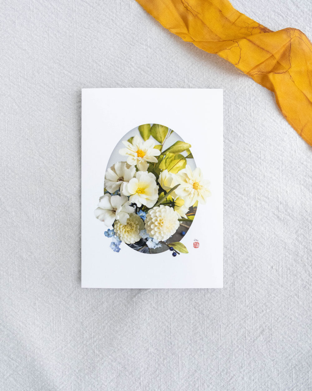 Paper Flower Art Collection - Large Notecards Boxed Set