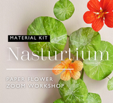 Nasturtium Zoom Workshop :: Material Kit (Kozo paper only)