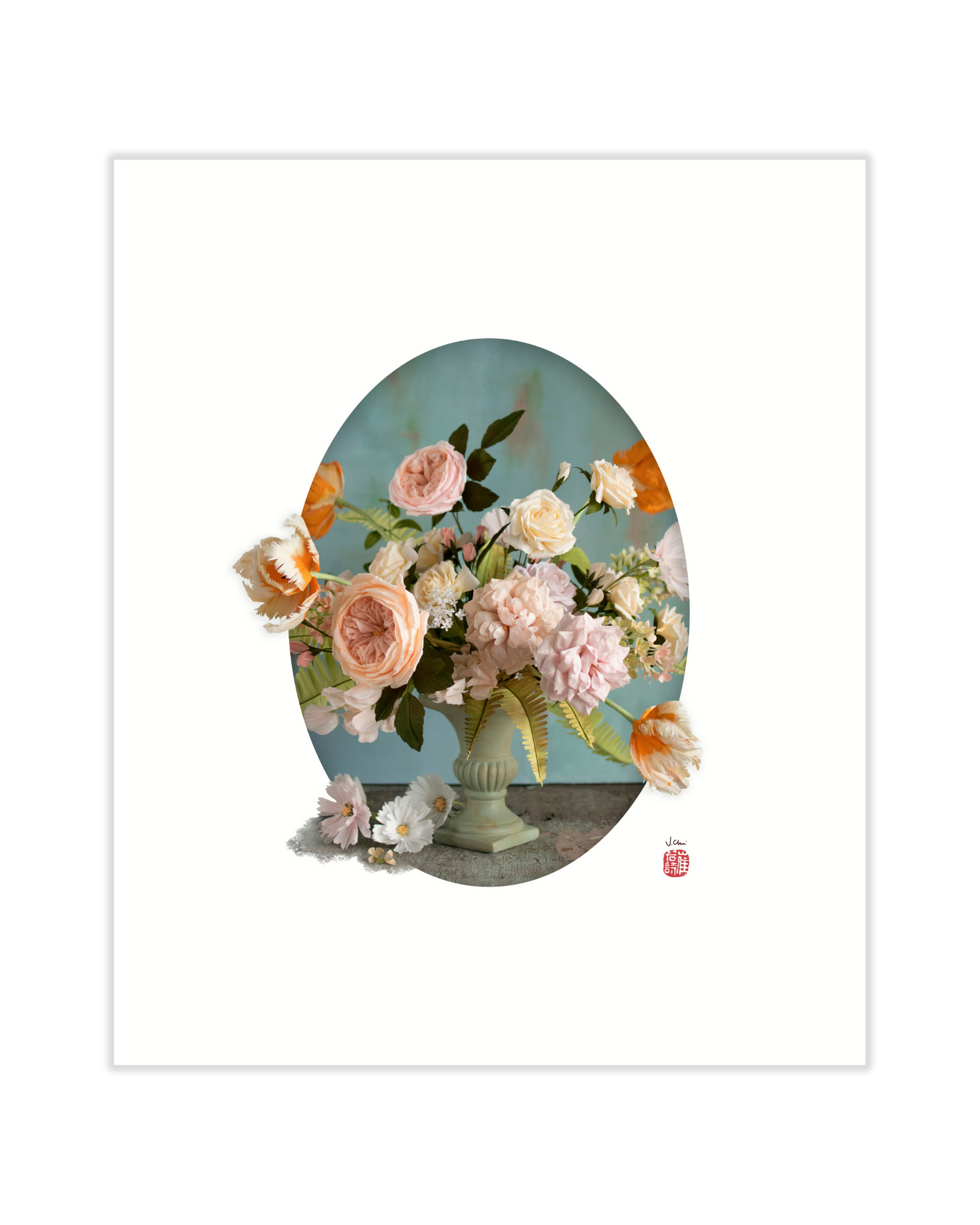 Peach and Pink Arrangement
